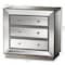 Baxton Studio Edeline Hollywood Regency Glamour Style Mirrored 3-Drawer Chest 136-7485 - alternate 4